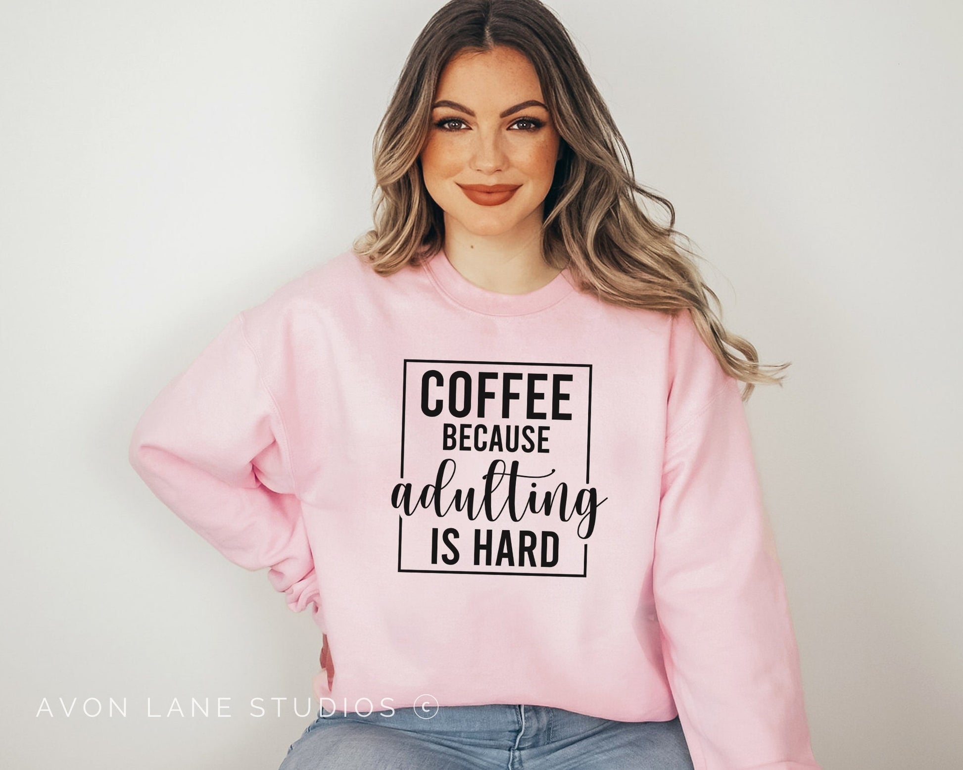 Coffee Because Adulting is Hard, Funny Coffee transfer, Coffee Lover dtf, Coffee Lover Gift, DTF Transfer, T-shirt Transfers,