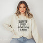 Coffee Because Adulting is Hard, Funny Coffee transfer, Coffee Lover dtf, Coffee Lover Gift, DTF Transfer, T-shirt Transfers,