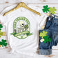 Dead Inside But Feeling Lucky, DTF Transfer, St. Patrick's Day Tshirt Transfer, St. Patricks Day Transfer, St.Patty's Skull, Skellie