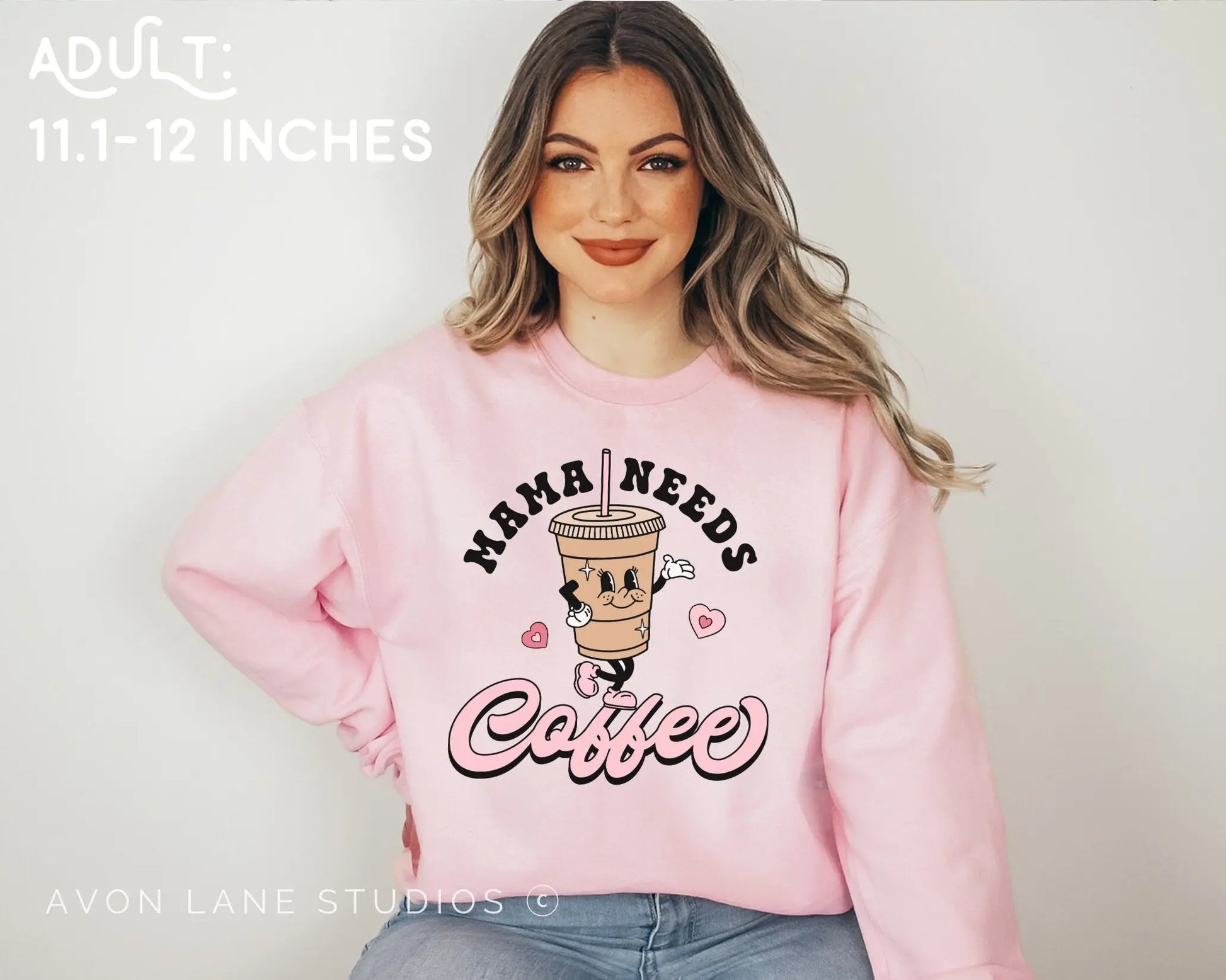 Mama Needs Coffee, Valentine DTF Transfers, Ready to Press, T-shirt Transfers, Heat Transfer, Valentine Direct to Film, Coffee Valentine