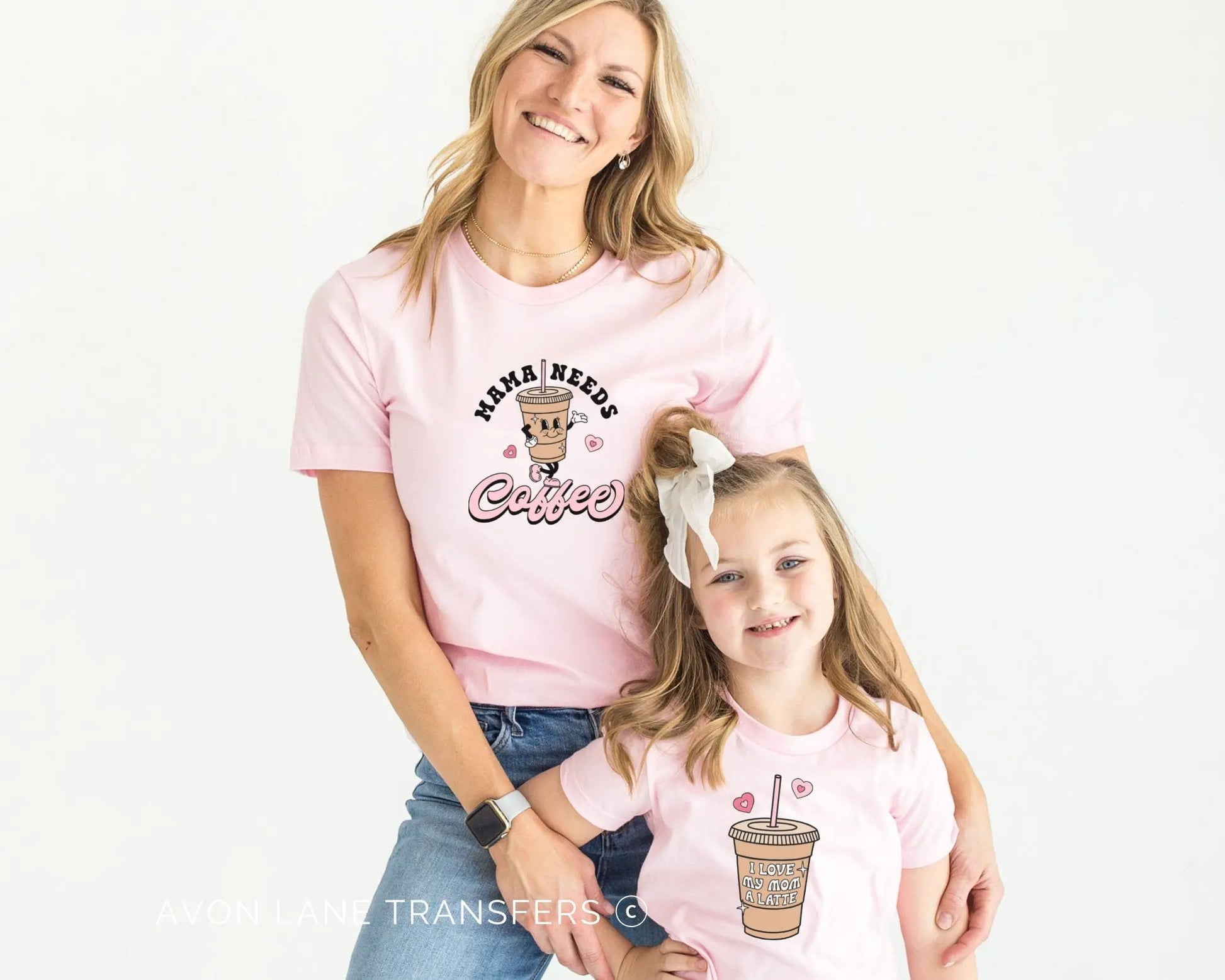 Mama Needs Coffee, Valentine DTF Transfers, Ready to Press, T-shirt Transfers, Heat Transfer, Valentine Direct to Film, Coffee Valentine