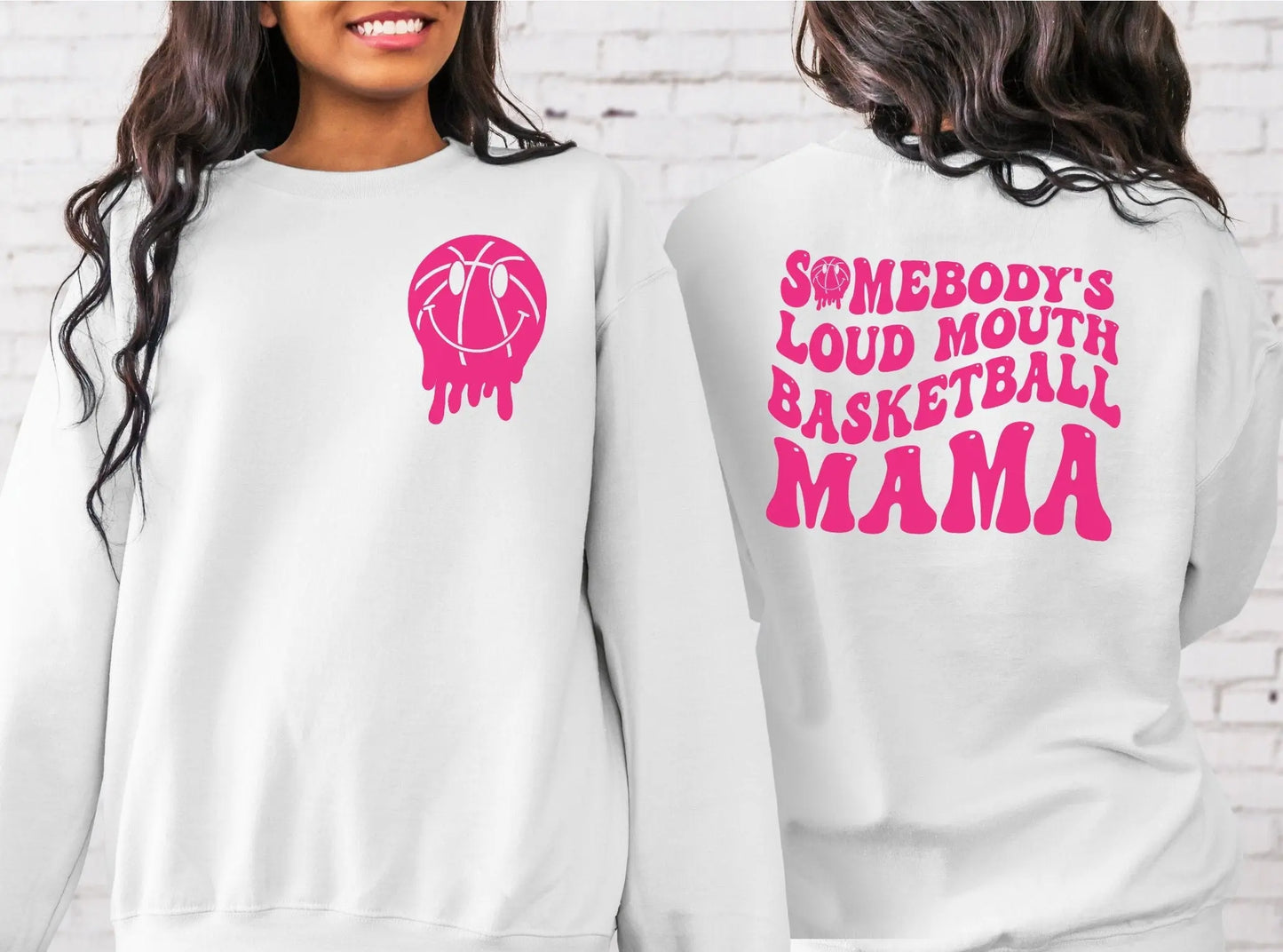 DTF Transfers Ready to Press T-shirt Transfers Basketball Mama Heat Transfer Direct to Film Sports dtf Transfers Somebody's Loud Mouth Mama