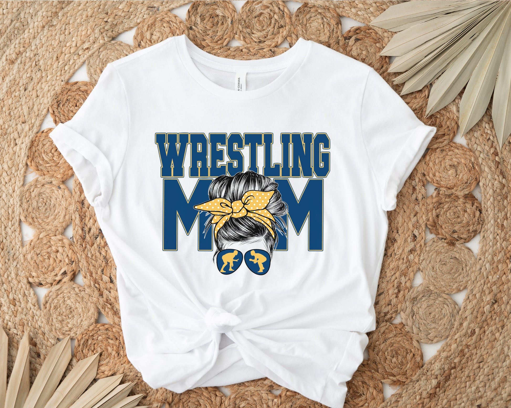 DTF Transfers Ready to Press Tshirt Transfers Wrestling Mom Heat Transfer Direct to Film Sports Transfers