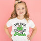 Too Cute To Pinch, dtf transfer, Girl St Patrick Day, Tshirt Transfer, Clover Dtf, Shamrock Dtf, St. Patrick's Day Tshirt Transfer
