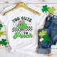 Too Cute To Pinch, dtf transfer, Girl St Patrick Day, Tshirt Transfer, Clover Dtf, Shamrock Dtf, St. Patrick's Day Tshirt Transfer