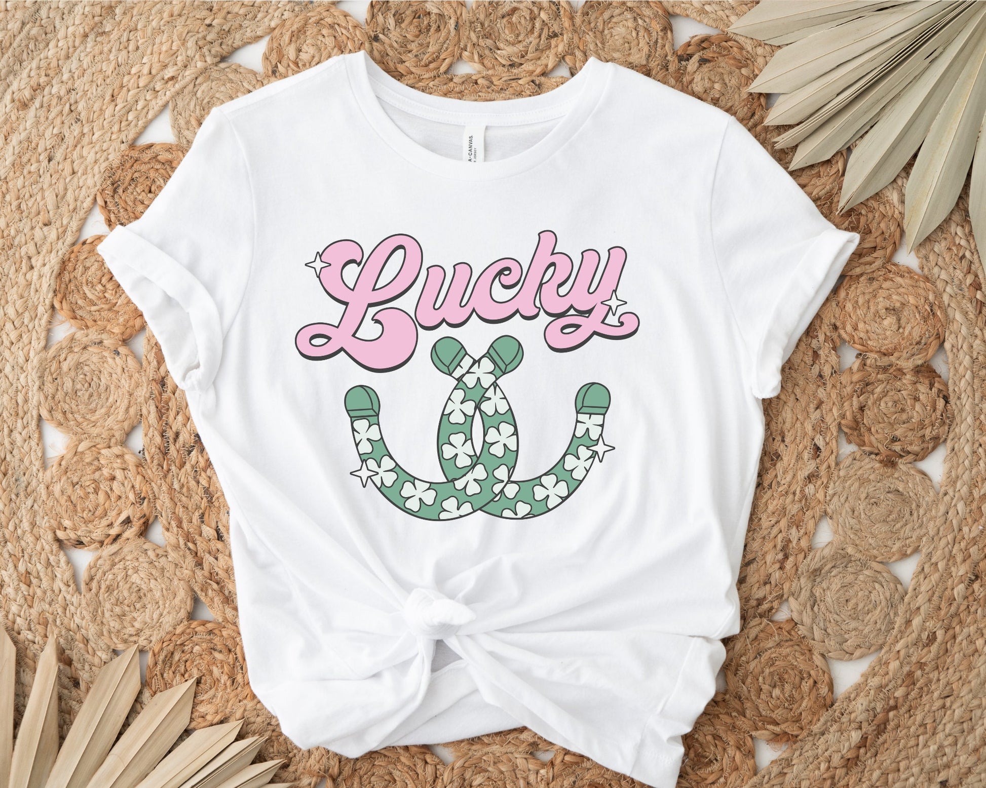 DTF Tshirt Transfer Ready to Press St Patricks Day T shirt Transfers Heat Transfer Direct to Film dtf Lucky Clovers Tshirt Transfer