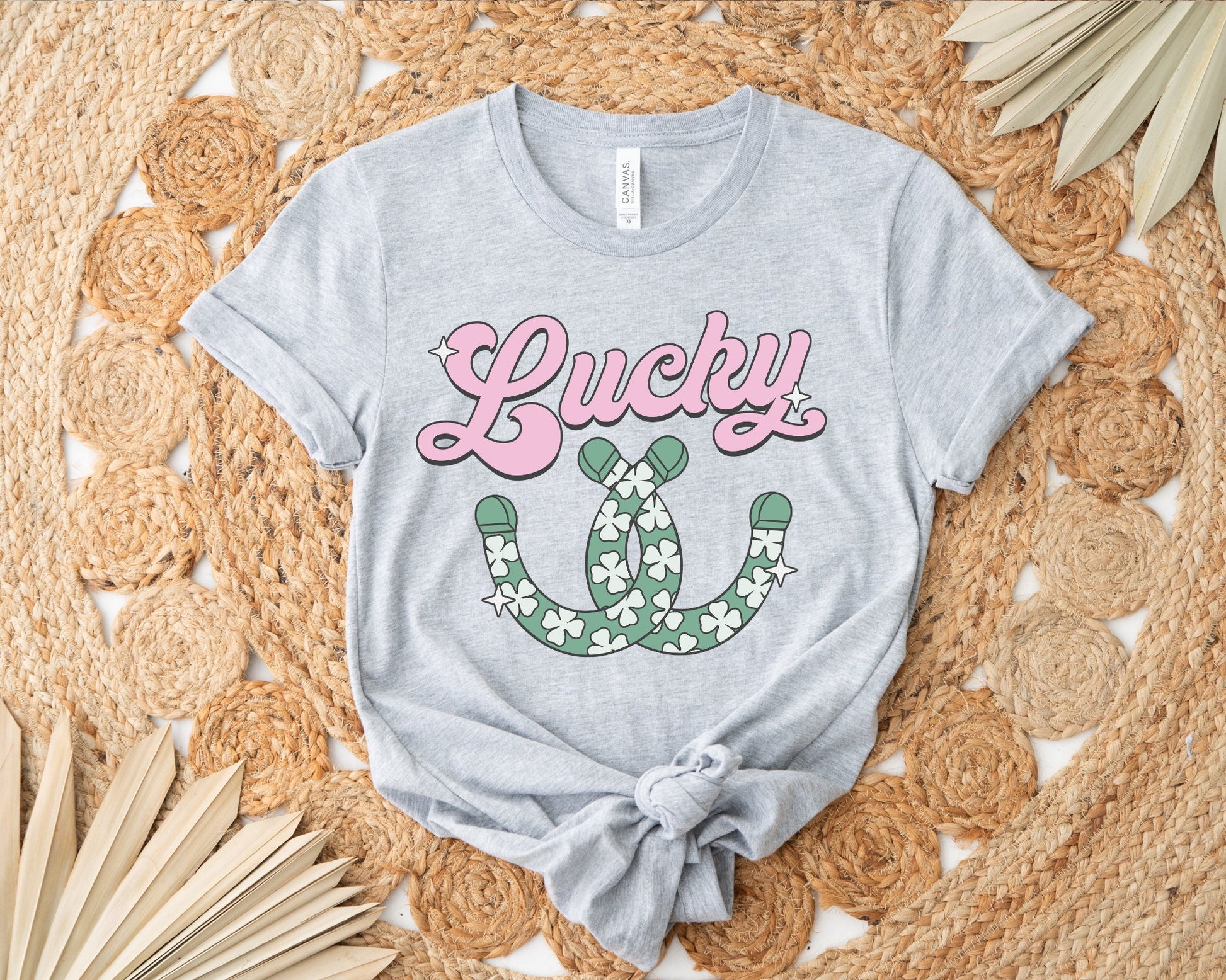 DTF Tshirt Transfer Ready to Press St Patricks Day T shirt Transfers Heat Transfer Direct to Film dtf Lucky Clovers Tshirt Transfer