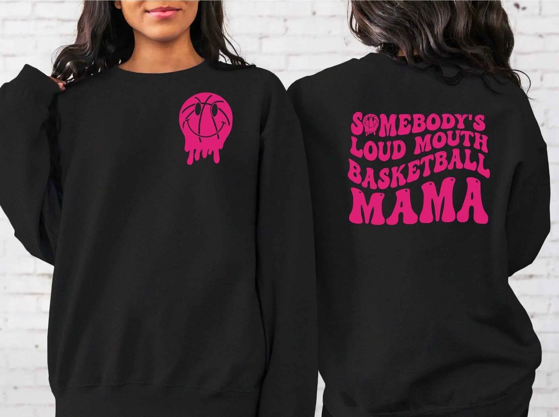 DTF Transfers Ready to Press T-shirt Transfers Basketball Mama Heat Transfer Direct to Film Sports dtf Transfers Somebody's Loud Mouth Mama