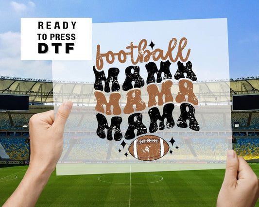 DTF Ready to Press Tshirt Transfers Game Day Heat Transfer Direct to Film dtf Transfers dtf Football Mama Transfer