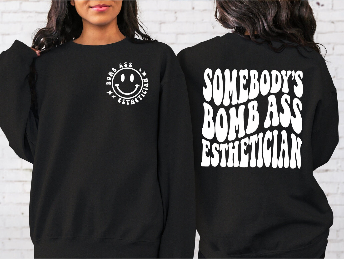 DTF Transfers, Heat Transfer, Ready to Press, Direct to Film, Ready to Press Tshirt Transfers, Somebody's Bomb Ass Esthetician