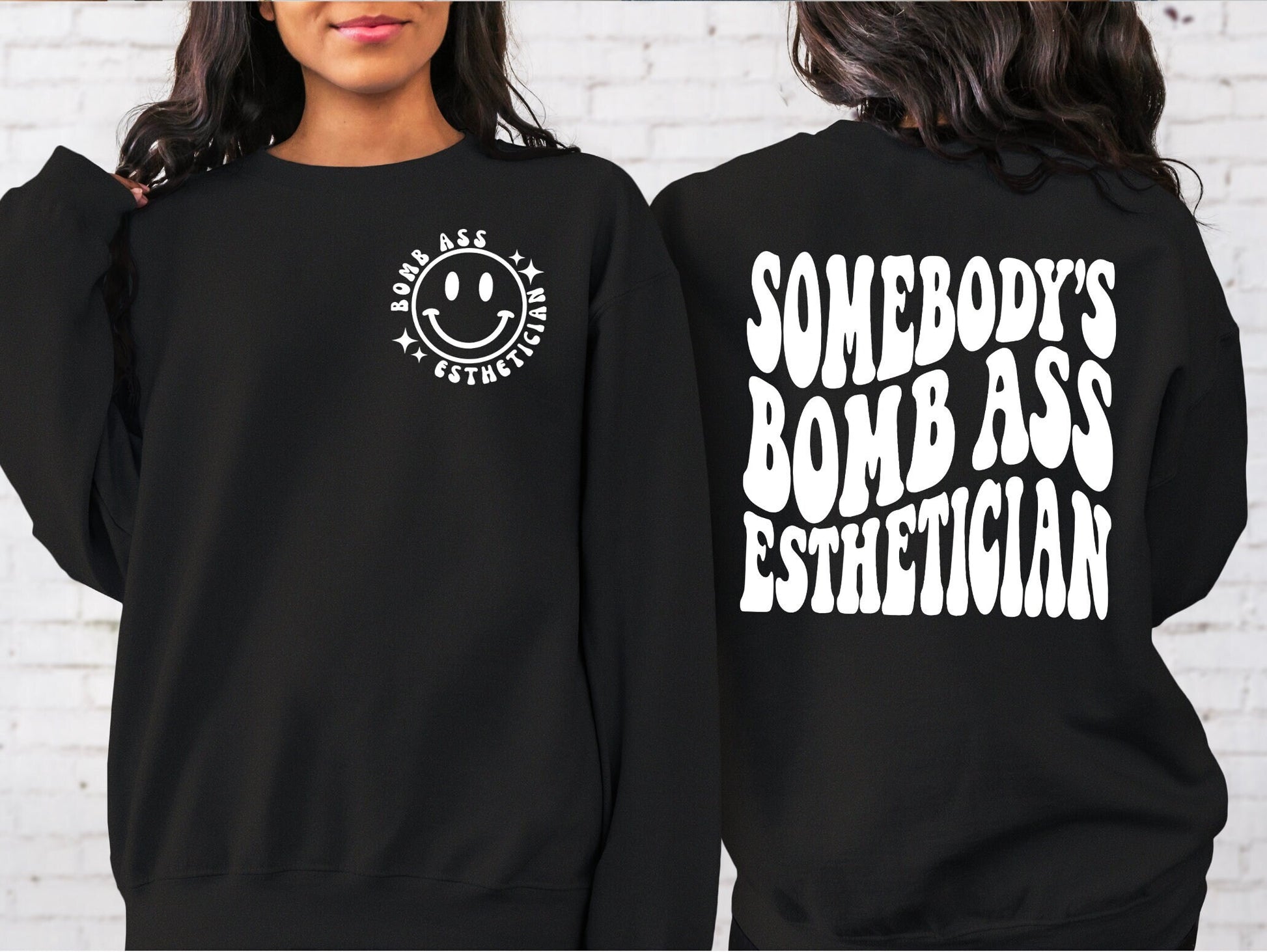 DTF Transfers, Heat Transfer, Ready to Press, Direct to Film, Ready to Press Tshirt Transfers, Somebody's Bomb Ass Esthetician