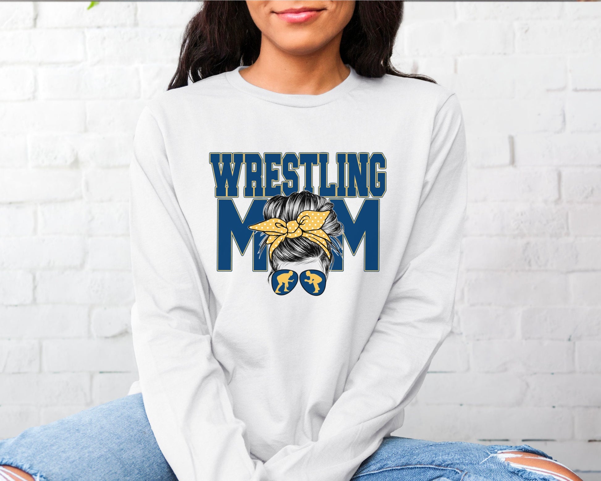 DTF Transfers Ready to Press Tshirt Transfers Wrestling Mom Heat Transfer Direct to Film Sports Transfers