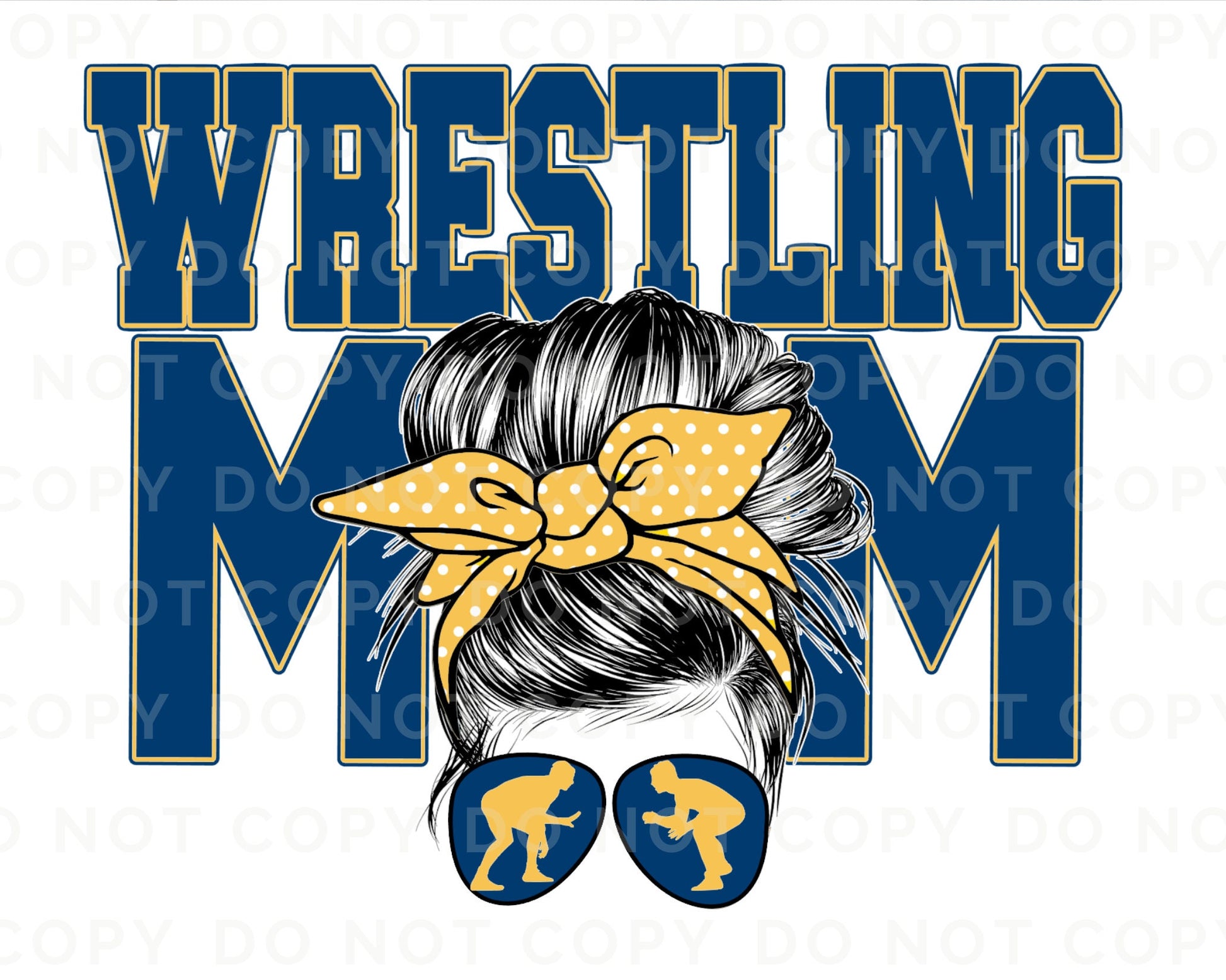 DTF Transfers Ready to Press Tshirt Transfers Wrestling Mom Heat Transfer Direct to Film Sports Transfers