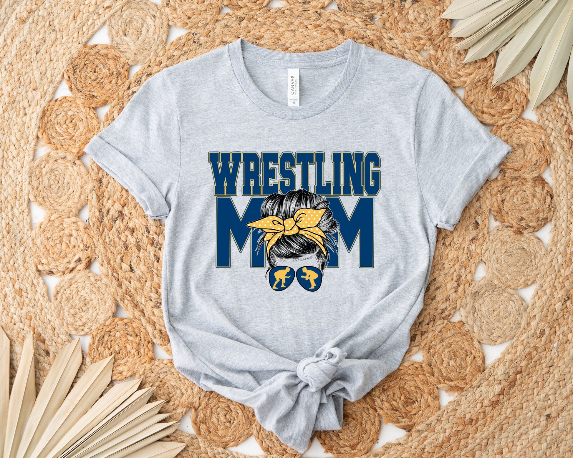 DTF Transfers Ready to Press Tshirt Transfers Wrestling Mom Heat Transfer Direct to Film Sports Transfers