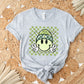 DTF Tshirt Transfer Ready to Press St Patricks Day T shirt Transfers Heat Transfer Direct to Film dtf Retro Groovy Lucky Smile for T-shirts