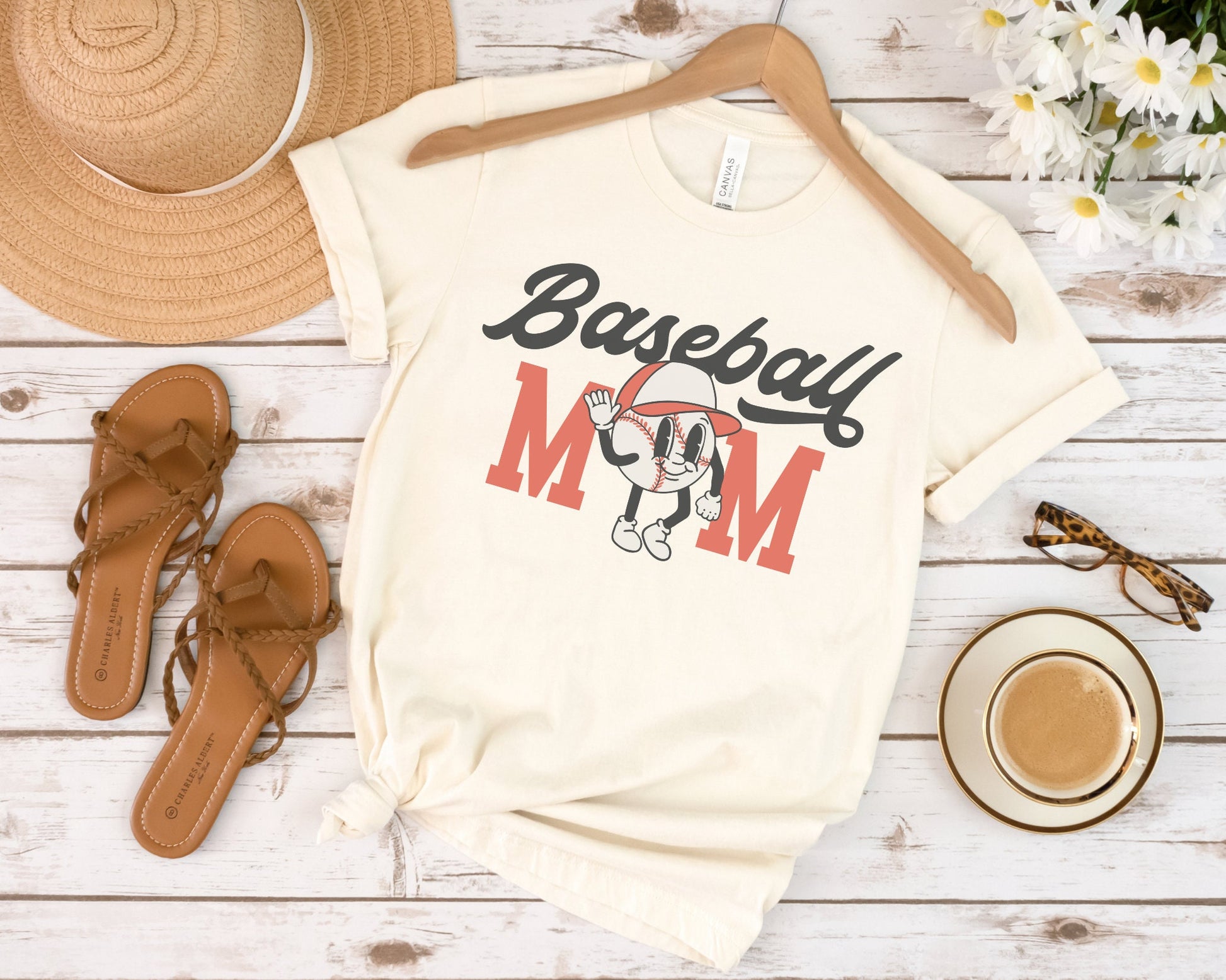 DTF Transfers Ready to Press Tshirt Transfers Baseball Mama Heat Transfer Direct to Film Sports dtf Transfers Baseball Mom