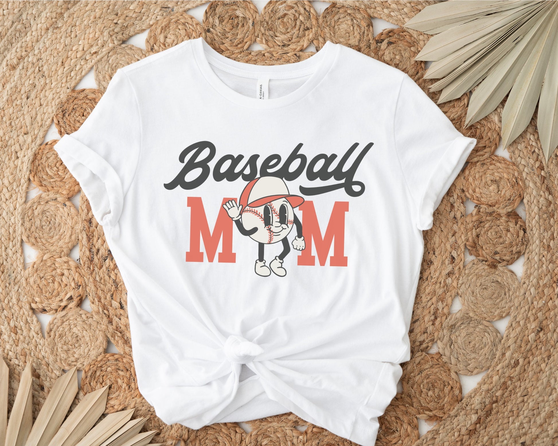 DTF Transfers Ready to Press Tshirt Transfers Baseball Mama Heat Transfer Direct to Film Sports dtf Transfers Baseball Mom
