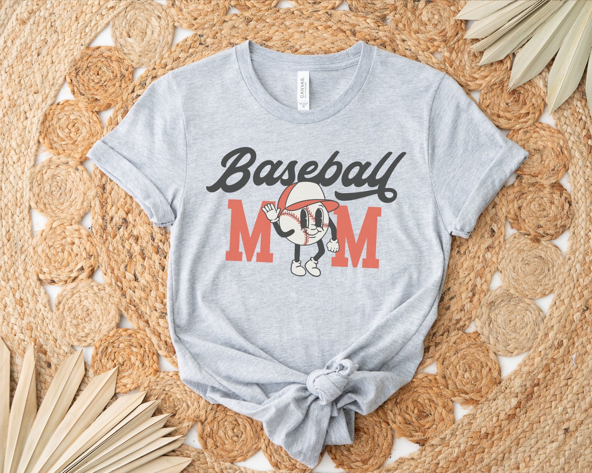 DTF Transfers Ready to Press Tshirt Transfers Baseball Mama Heat Transfer Direct to Film Sports dtf Transfers Baseball Mom