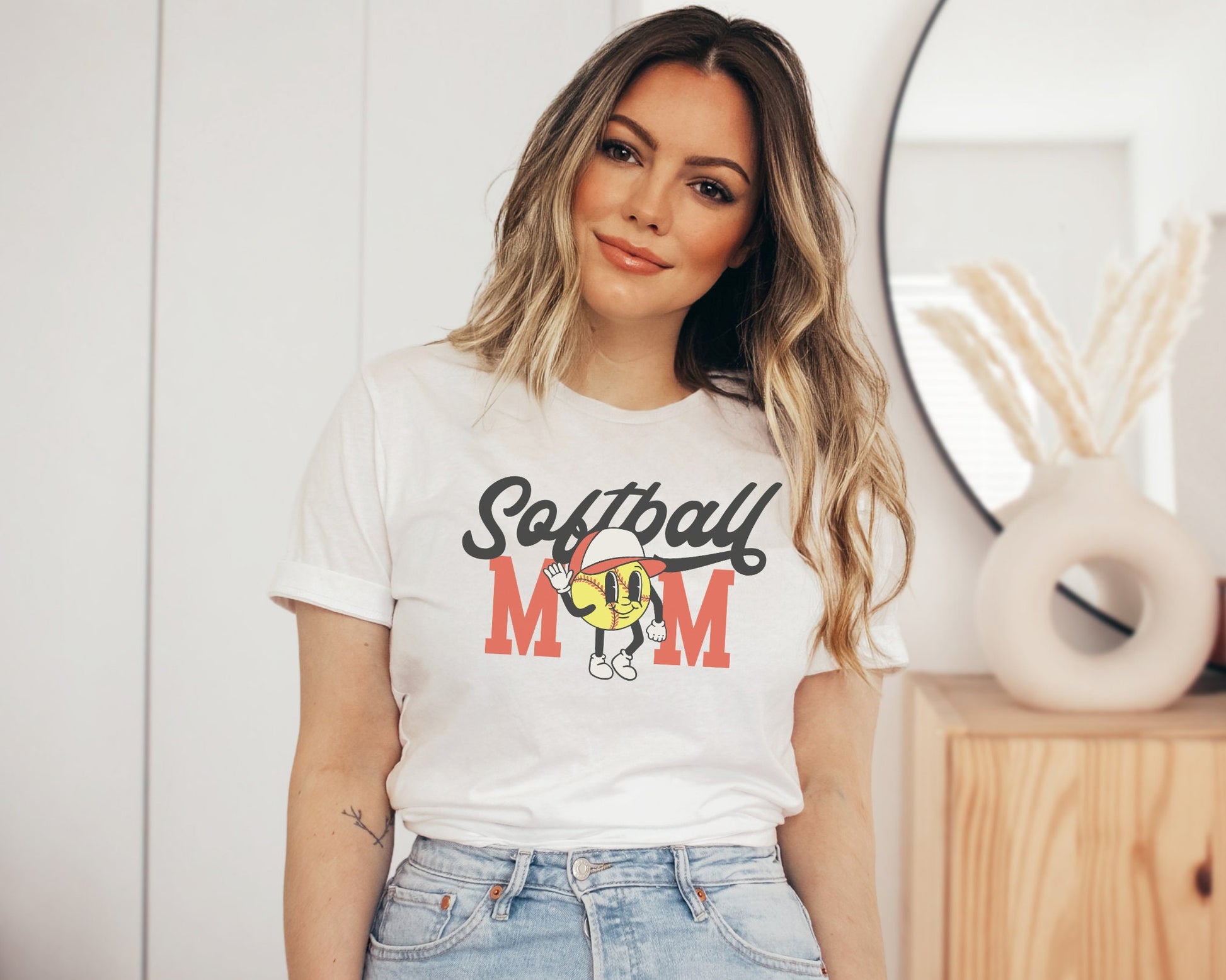 DTF Transfers Ready to Press Tshirt Transfers Basketball Mama Heat Transfer Direct to Film Sports dtf Transfers Softball Mom