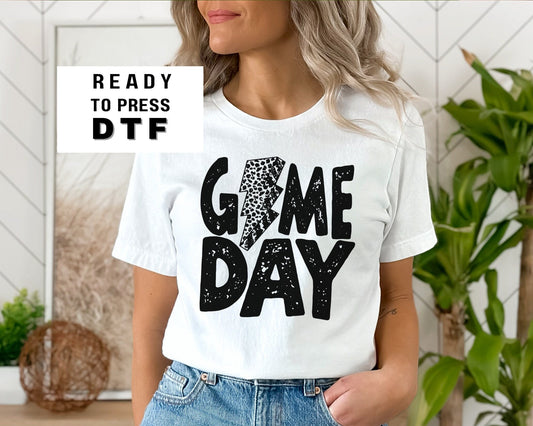 DTF Ready to Press Tshirt Transfers Game Day Heat Transfer Direct to Film dtf Transfers dtf Game Day Transfer