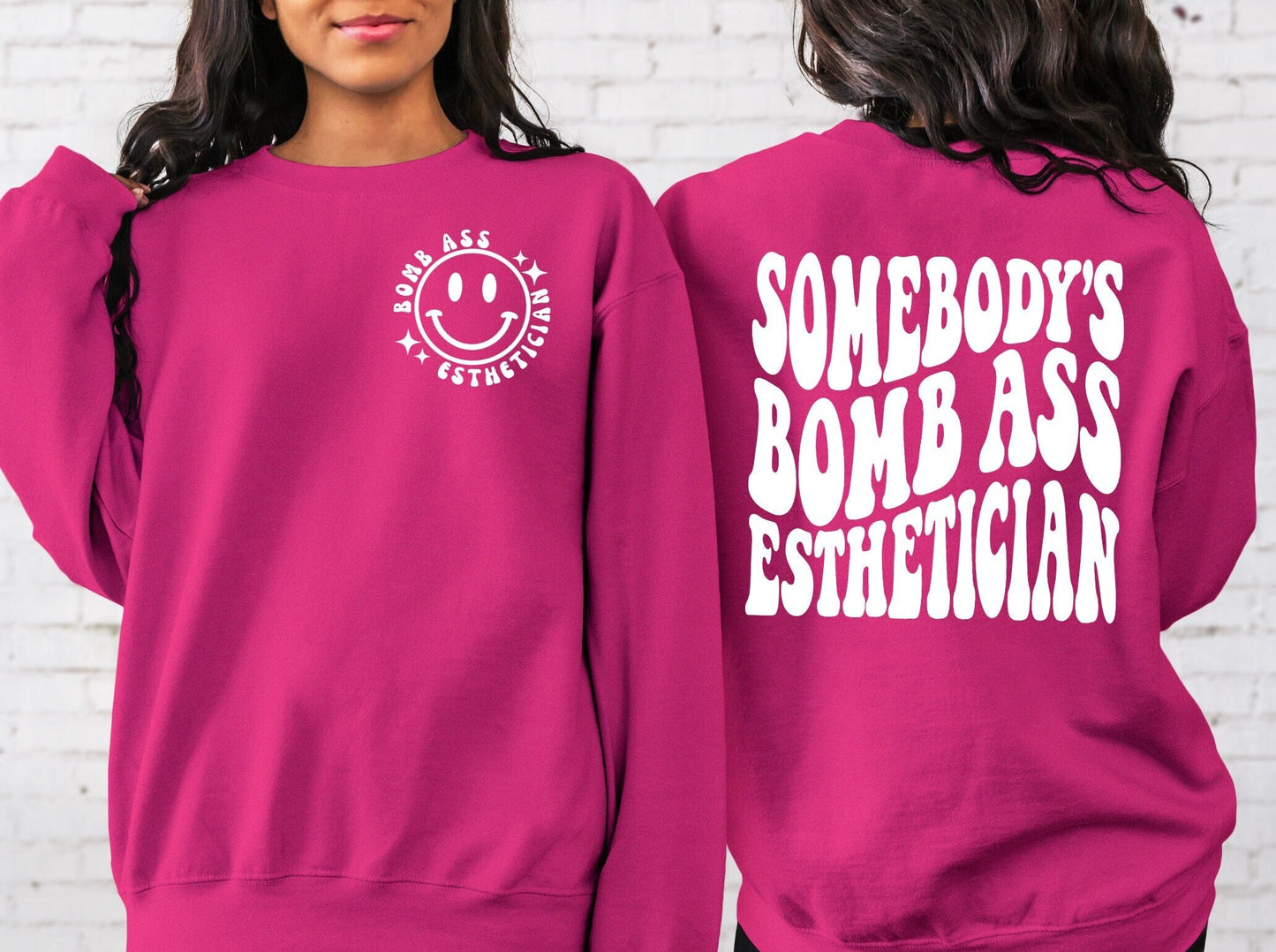 DTF Transfers, Heat Transfer, Ready to Press, Direct to Film, Ready to Press Tshirt Transfers, Somebody's Bomb Ass Esthetician