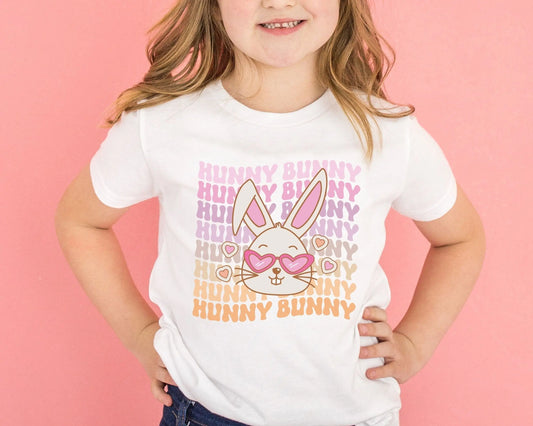 Easter Hunny Bunny DTF, Ready to Press, T-shirt Transfers, Heat Transfer, Direct to Film, Retro Easter, Hunny Bunny, Easter shirt dtf,