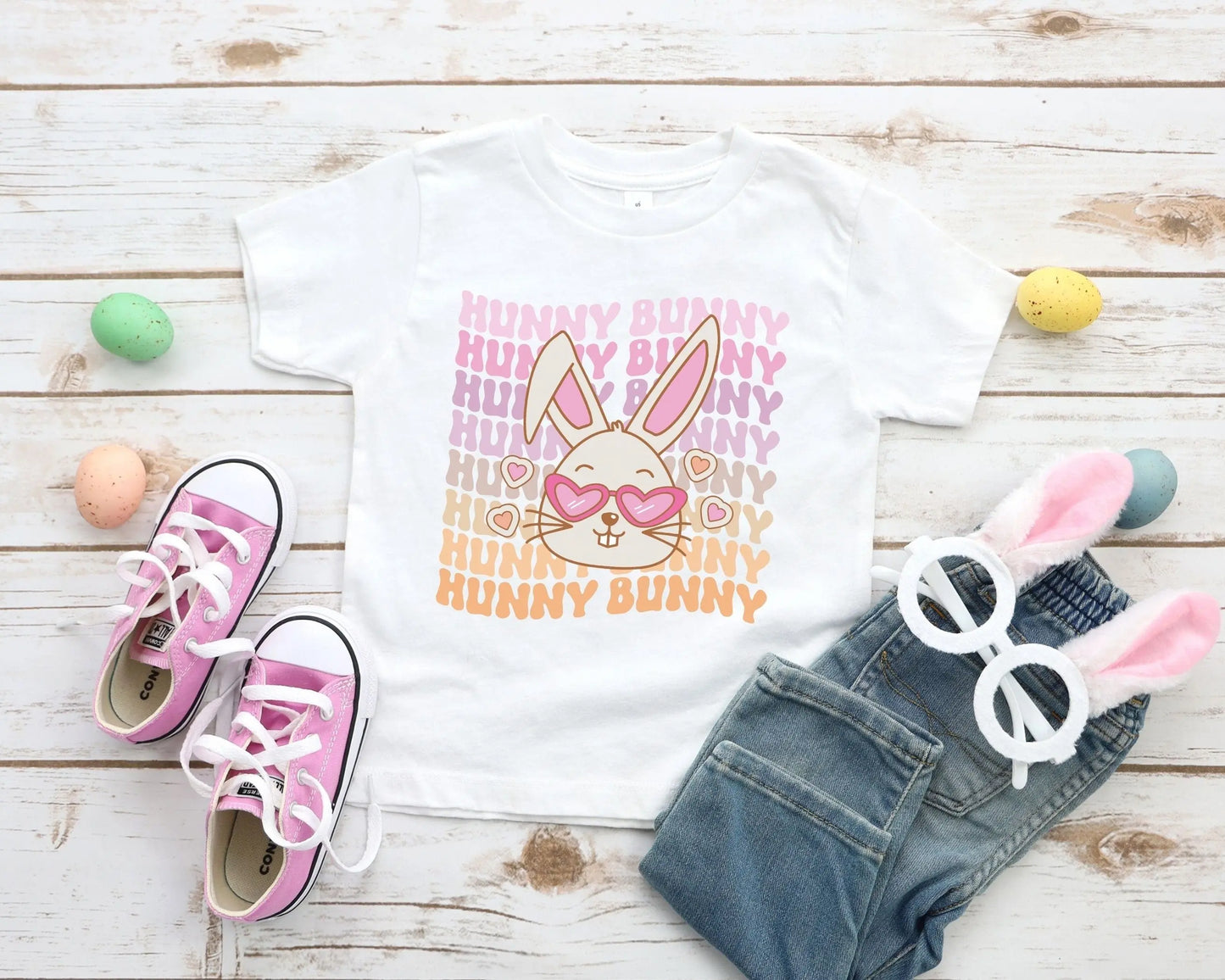 Easter Hunny Bunny DTF, Ready to Press, T-shirt Transfers, Heat Transfer, Direct to Film, Retro Easter, Hunny Bunny, Easter shirt dtf,