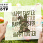 Easter Bunny Rabbit Stacked Camo dtf Transfers, Ready to Press, T-shirt Transfers, Heat Transfer, Direct to Film, dtf, boy easter shirt dtf