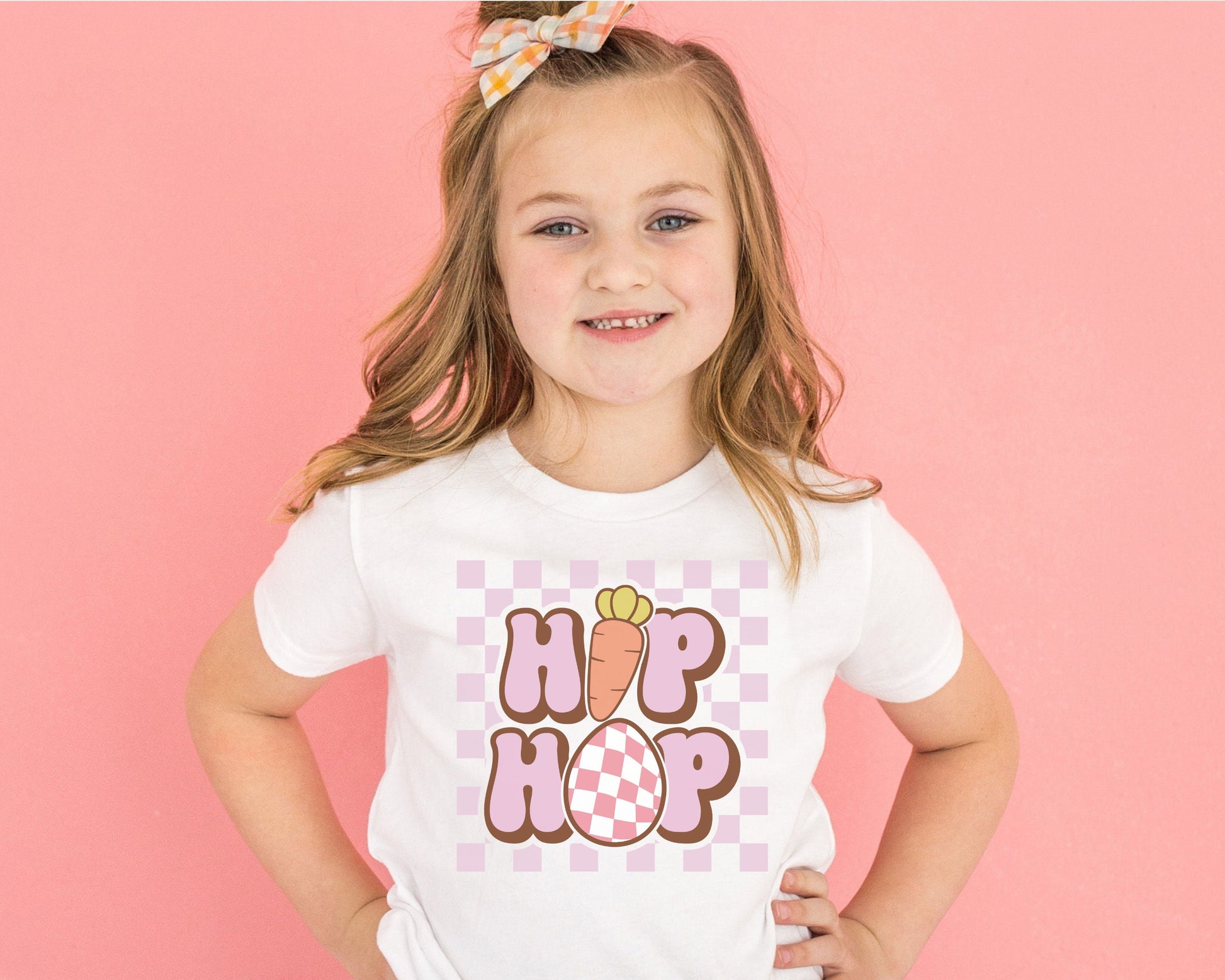 Hip Hop dtf, Hip Hop Easter Tshirt Transfer, Happy Easter, Hoppy Easter, Ready to Press, T-shirt Transfers, dtf, girl easter shirt dtf