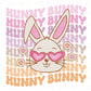 Easter Hunny Bunny DTF, Ready to Press, T-shirt Transfers, Heat Transfer, Direct to Film, Retro Easter, Hunny Bunny, Easter shirt dtf,