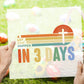 A Lot Can Happen in 3 Days dtf, Ready to Press, T-shirt Transfers, Heat Transfer, Direct to Film, Easter shirt dtf, He is Risen dtf