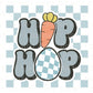 Hip Hop dtf, Hip Hop Easter Tshirt Transfer, Happy Easter, Hoppy Easter, Funny Easter, T-shirt Transfers, dtf, boy easter shirt dtf