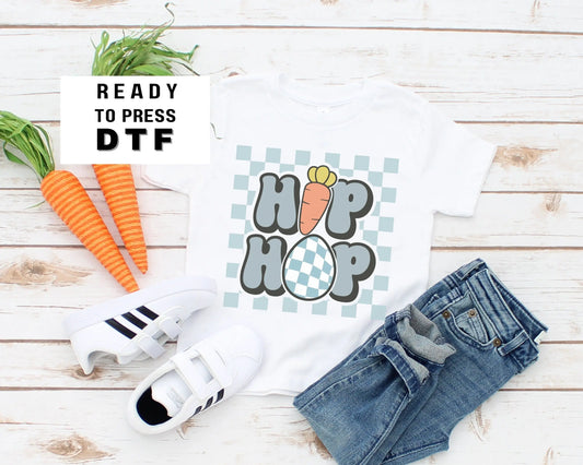 Hip Hop dtf, Hip Hop Easter Tshirt Transfer, Happy Easter, Hoppy Easter, Funny Easter, T-shirt Transfers, dtf, boy easter shirt dtf
