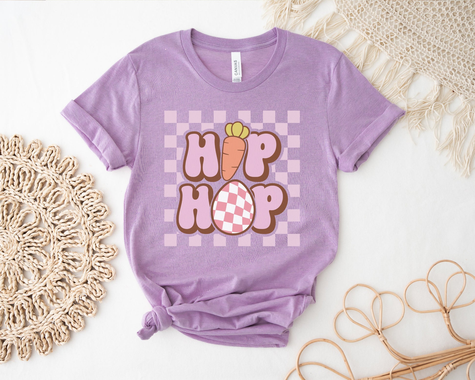 Hip Hop dtf, Hip Hop Easter Tshirt Transfer, Happy Easter, Hoppy Easter, Ready to Press, T-shirt Transfers, dtf, girl easter shirt dtf