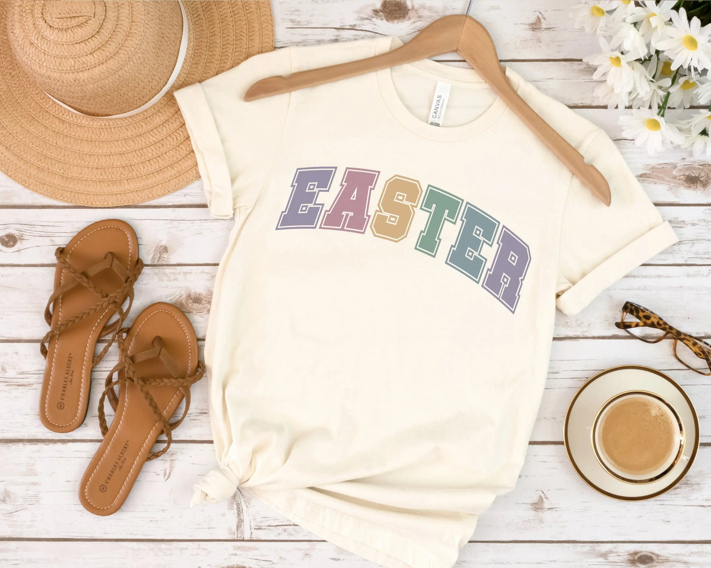 Easter DTF Transfer | Easter Direct to Film Transfers | Ready to Press Heat Transfer Designs | T-shirt Transfers | Pastel Easter dtf