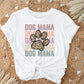 Dog Mama Stacked dtf, Heat Transfer, Ready to Press, Direct to Film, Dog Mom Tshirt Transfer, Dog Lover, Dog Mama dtf, Cheetah Dog Paw Print