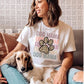 Dog Mama Stacked dtf, Heat Transfer, Ready to Press, Direct to Film, Dog Mom Tshirt Transfer, Dog Lover, Dog Mama dtf, Cheetah Dog Paw Print