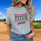 Baseball Pitch Please DTF tshirt transfers, Softball dtf, Baseball dtf, Sports Transfers, Ready to Press, Sport Mom, Baseball Shirt dtf