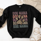 Dog Mama Stacked dtf, Heat Transfer, Ready to Press, Direct to Film, Dog Mom Tshirt Transfer, Dog Lover, Dog Mama dtf, Cheetah Dog Paw Print