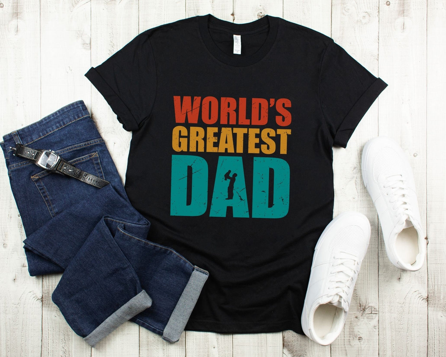 World's Greatest Dad DTF Transfers, T-shirt Transfers, Heat Transfer, Direct to Film, Ready to Press, Father’s Day, Dad's Birthday gift