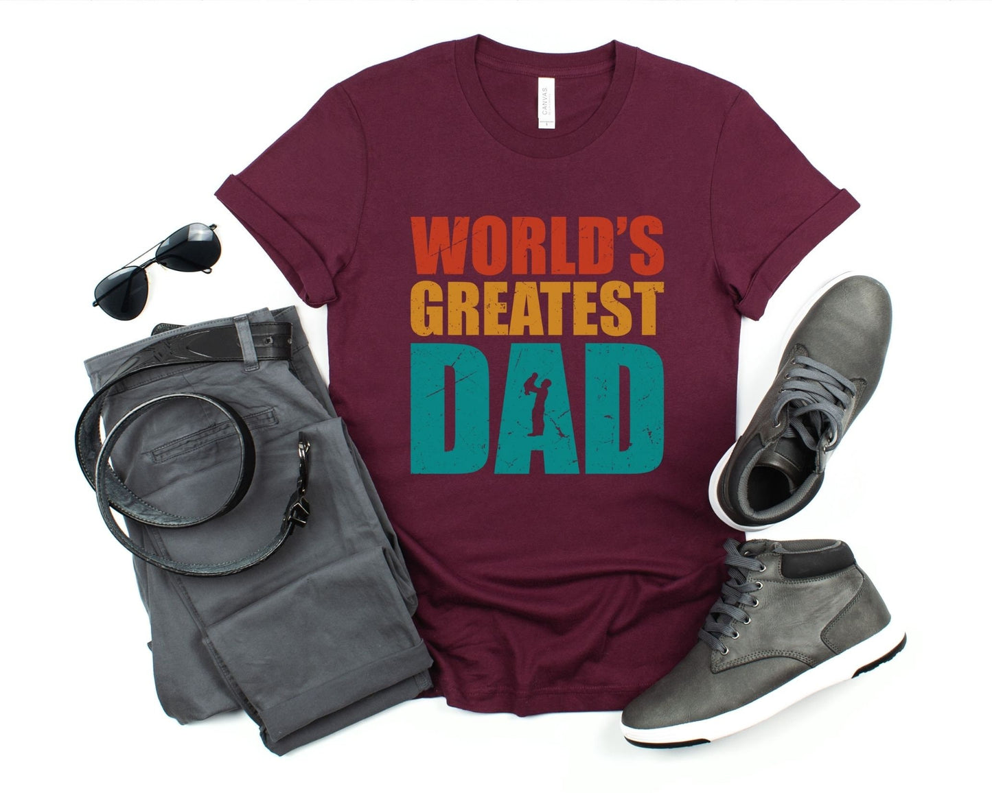 World's Greatest Dad DTF Transfers, T-shirt Transfers, Heat Transfer, Direct to Film, Ready to Press, Father’s Day, Dad's Birthday gift