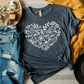 DTF Transfers, Ready to Press, T-shirt Transfers, Heat Transfer, Direct to Film, Fall DTF Transfers, Fall is My Favorite, Autumn Heart
