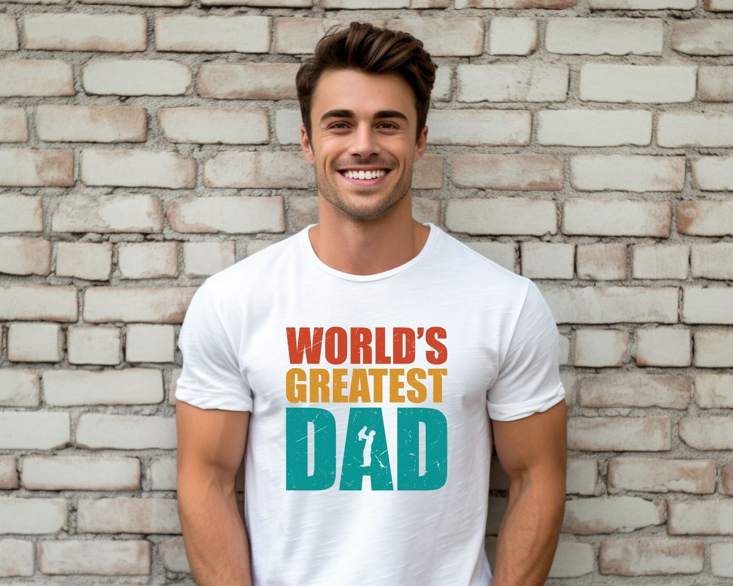World's Greatest Dad DTF Transfers, T-shirt Transfers, Heat Transfer, Direct to Film, Ready to Press, Father’s Day, Dad's Birthday gift