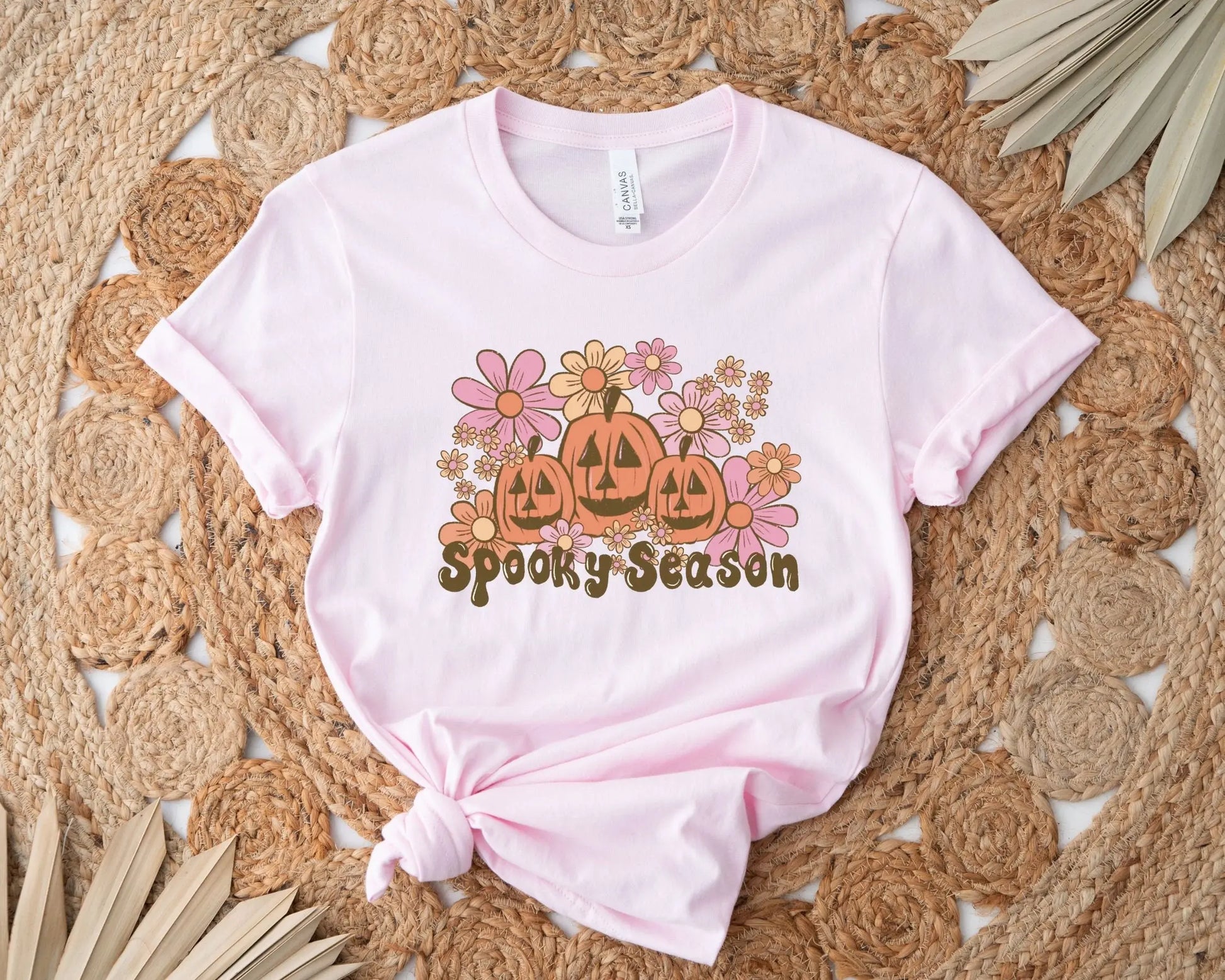 DTF Transfers, Ready to Press, T-shirt Transfers, Heat Transfer, Direct to Film, Fall Transfer, Halloween, Pumpkins, Flowers, Spooky Season