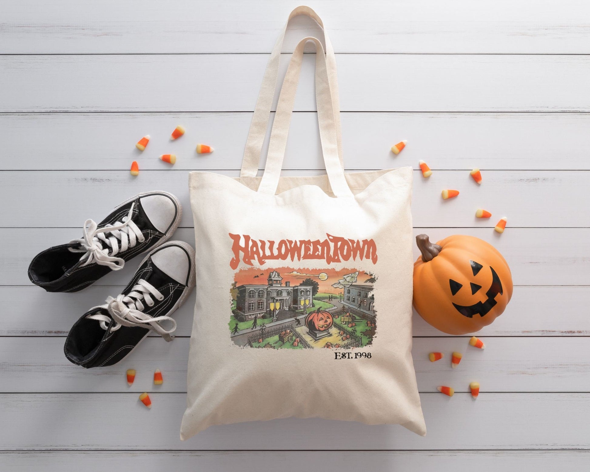 HalloweenTown, Movie, Direct to Film Transfer, Retro, Vintage