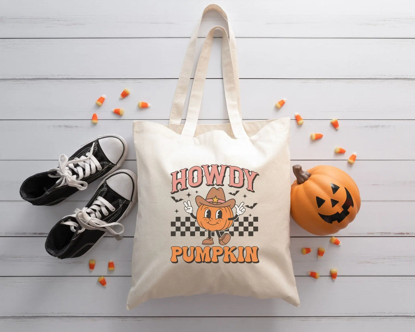 DTF Transfers, Ready to Press, T-shirt Transfers, Heat Transfer, Direct to Film, Custom Transfers, Retro, Fall Transfer, Howdy Pumpkin