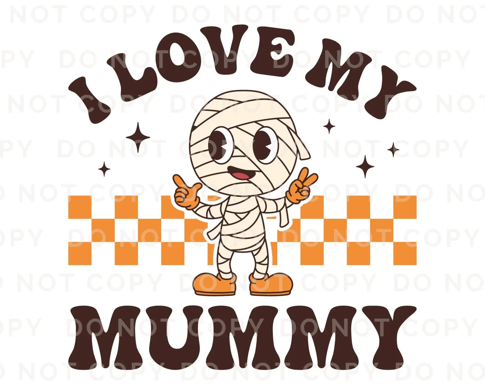 DTF Transfers, Ready to Press, T-shirt Transfers, Heat Transfer, Direct to Film, Custom Transfers, Halloween, Fall Transfer, I Love My Mummy