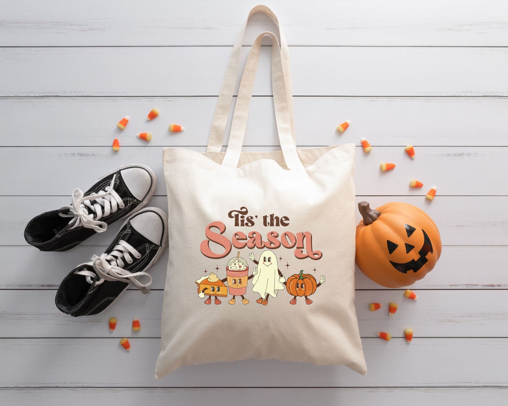 DTF Transfers, Ready to Press, T-shirt Transfers, Heat Transfer, Direct to Film, Custom Transfers, Tis the Season Halloween Friends