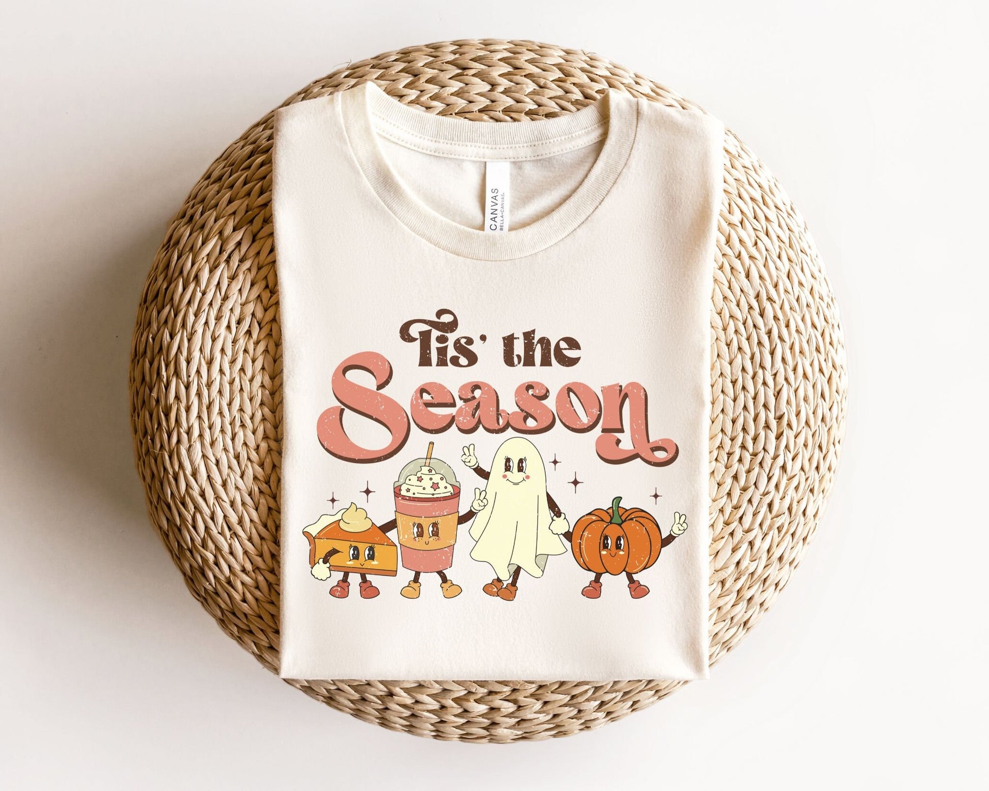 DTF Transfers, Ready to Press, T-shirt Transfers, Heat Transfer, Direct to Film, Custom Transfers, Tis the Season Halloween Friends