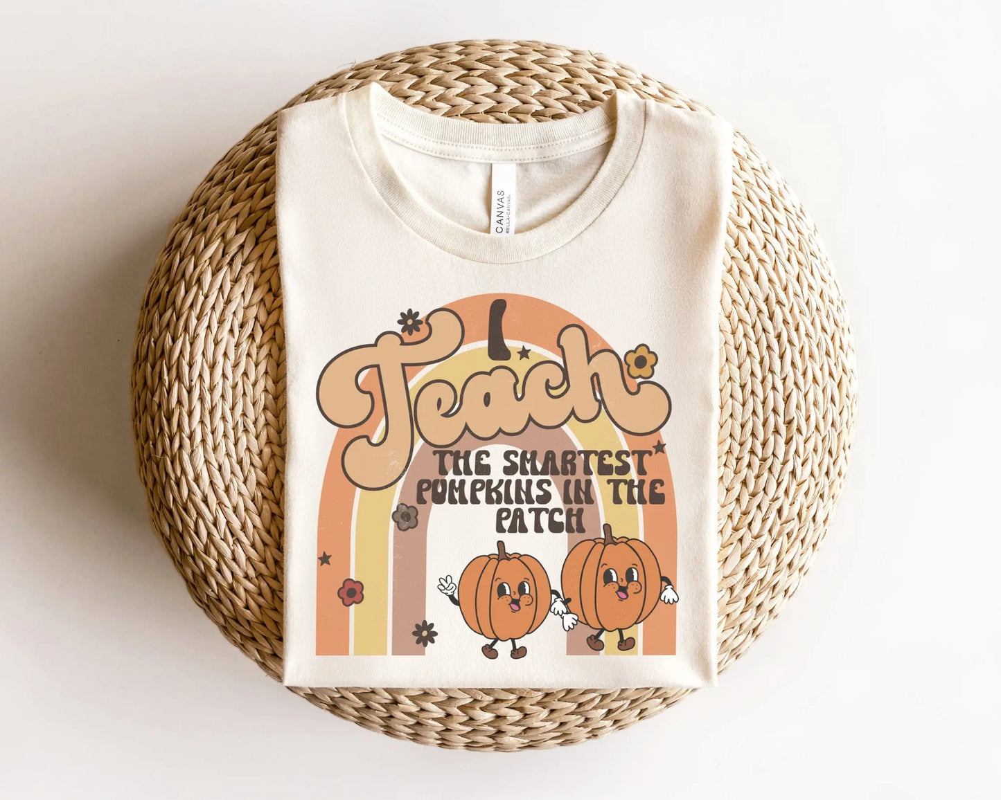 DTF Transfers, Ready to Press, T-shirt Transfers, Heat Transfer, Direct to Film, Custom Transfer, I Teach The Smartest Pumpkins in The Patch